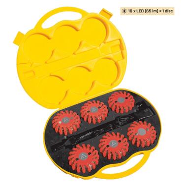 Фонарь Mactronic Комплект M-Flare (65 Lm) Red Magnet Synch Recharg 12/220V (PSD0017) (DAS303751) фото №2