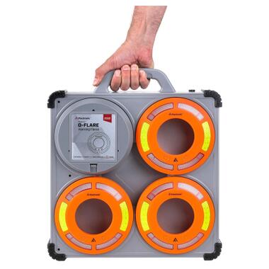 Фонарь Mactronic Комплект O-Flare (40 Lm) Amber Magnetic Recharg 12/220V (PSD0113) (DAS303745) фото №8
