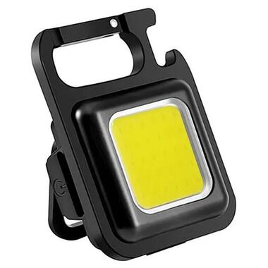 Ліхтарик-брелок Epik LED з карабіном SH-031 Black фото №13