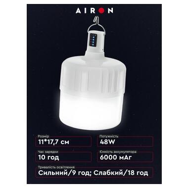 Кемпінгова лампа AIRON 48W (7814) фото №2