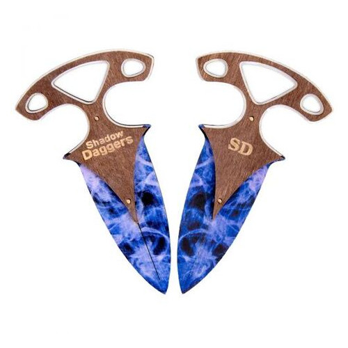 Ножі тичкові CS GO Crystall fade (DAG-C) фото №1