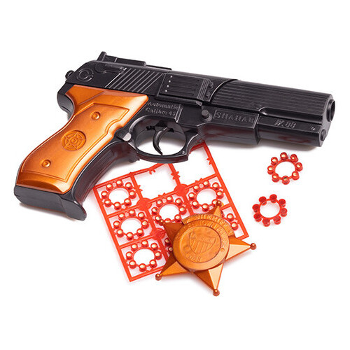 Іграшковий пістолет Golden Gun Shahab на пістонах (282GG) фото №3