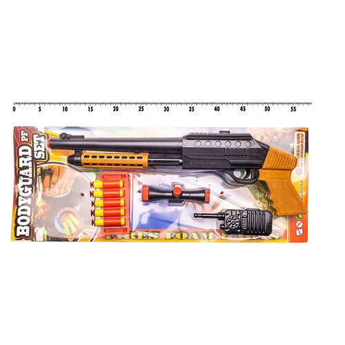 Іграшковий дробовик Golden Gun Bodyguard з м'якими кулями (921GG) фото №1
