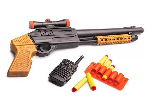 Іграшковий дробовик Golden Gun Bodyguard з м'якими кулями (921GG) фото №2