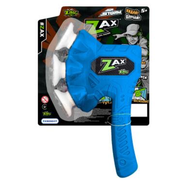 Іграшкова зброя Zing сокира Air Storm - Zax синя (ZG508B) фото №8