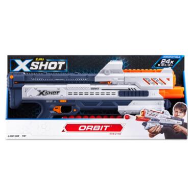 Іграшкова зброя Zuru X-Shot Швидкострільний бластер EXCEL CHAOS New Orbit (24 кульки) (36281R) фото №4