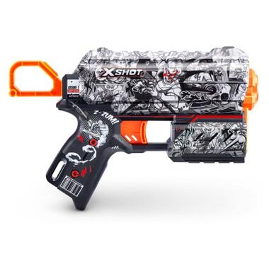 Іграшкова зброя Zuru X-Shot Швидкострільний бластер Skins Flux Illustrate (8 патронів) (36516D) фото №2