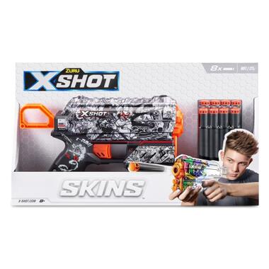 Іграшкова зброя Zuru X-Shot Швидкострільний бластер Skins Flux Illustrate (8 патронів) (36516D) фото №3