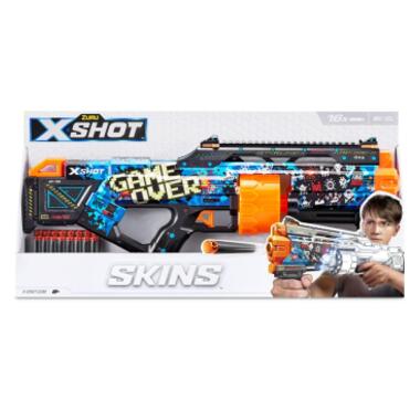 Іграшкова зброя Zuru X-Shot Швидкострільний бластер Skins Last Stand Game Over (16 патронів) (36518A) фото №4