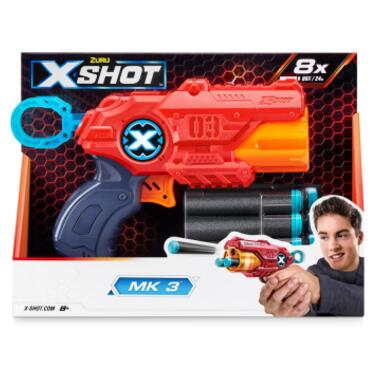 Іграшкова зброя Zuru X-Shot Red Швидкострільний бластер EXCEL Excel Mk 3 (36118R) фото №2