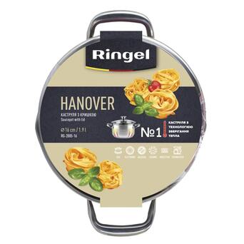 Каструля RINGEL Hanover 16 см (1.8л) з кришкою (RG-2005/1-16) фото №6