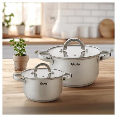 Кастрюля Gusto Linea 1,9 л (GT-1504-16) фото №2