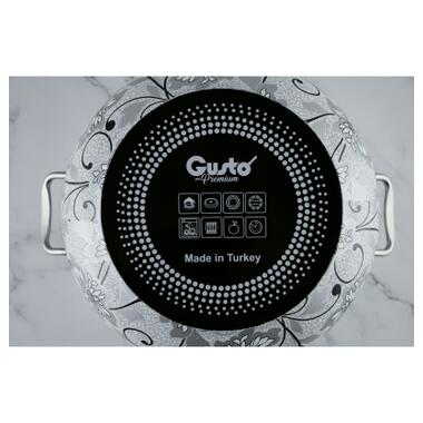 Кастрюля Gusto Мережка Premium 2,1 л (GT-T-216-С) фото №3