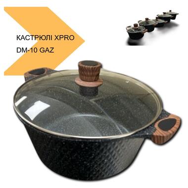Набор кастрюль 5 шт. с стеклянной крышкой XPRO DM-10 GAZ 44356-DM-10_2772 фото №4