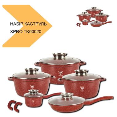 Набор кастрюль с многослойным дном XPRO TK00020 43882-TK00020_2256 фото №3