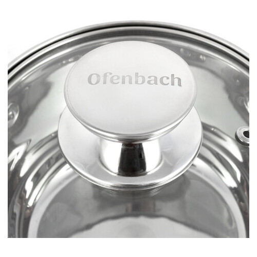 Каструля зі скляною кришкою Ofenbach KM-100511 1.7 л фото №8
