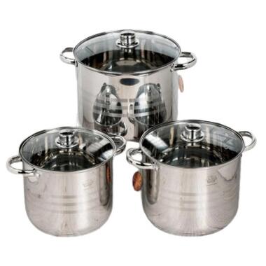 Набор кастрюль Zepline German Family GF-2037 серебристый (GF-2037_1496) фото №3