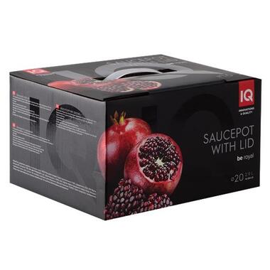 Каструля IQ Be Royal 20 см (2.9 л) з кришкою (IQ-2051-20) фото №6