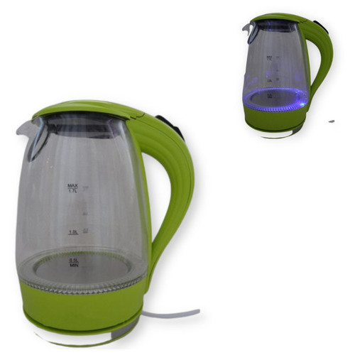 Електричний чайник Promotec PM 810-C 1,7 л 1850 – 2200 Вт салатовий (PM 810-C_2502) фото №1