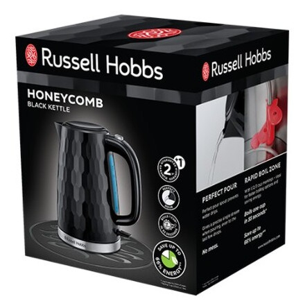 Електрочайник Russell Hobbs 26051-70 Honeycomb Black фото №6