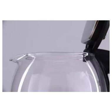 Чайник електричний на підставці скляний XPRO 7833 чорний (41033-RAF 7833) фото №4