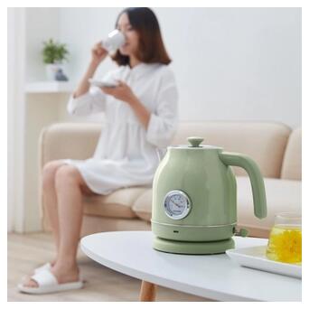 Электрочайник Xiaomi OCOOKER Electric Kettle Green (CS-SH01) фото №3