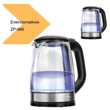Электрочайник с подсветкой Zepline ZP-986 2 л 2 200 Вт (42855-ZP-986_341) фото №2
