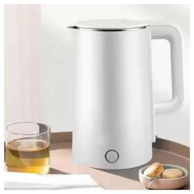 Электрочайник Domotec MS-5028 2 л Черный/Белый (47553-5028_347) фото №1