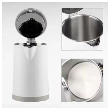 Электрочайник Domotec MS-5028 2 л Черный/Белый (47553-5028_347) фото №7