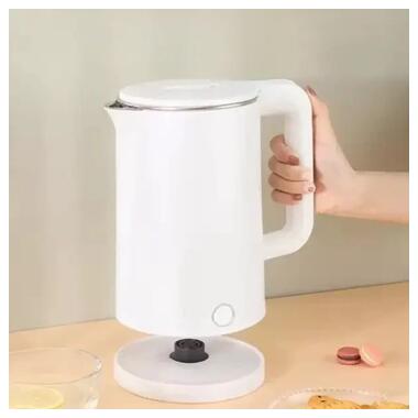 Электрочайник Domotec MS-5028 2 л Черный/Белый (47553-5028_347) фото №6