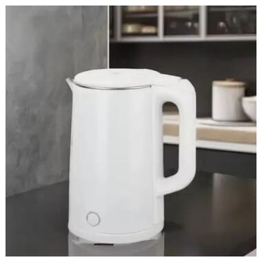 Электрочайник Domotec MS-5028 2 л Черный/Белый (47553-5028_347) фото №5