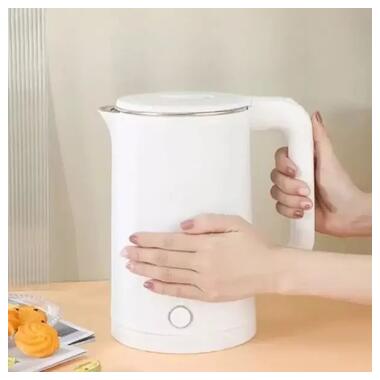 Электрочайник Domotec MS-5028 2 л Черный/Белый (47553-5028_347) фото №9