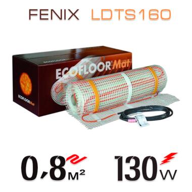 Нагрівальний мат FENIX LDTS 160/0,8 кв.м тепла підлога фото №1