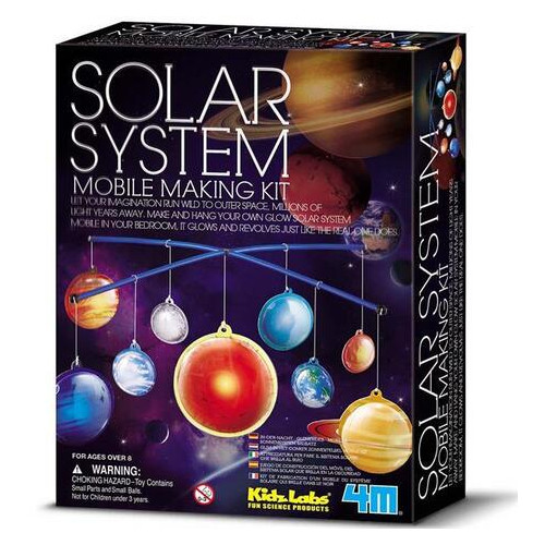 Набір для досліджень 4M Модель сонячної системи, що світиться (00-03225) фото №1