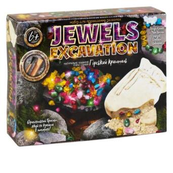 Набір для проведення розкопок Danko Toys 7576DT Jewels Excavation Камені JEX-01-02 Рус фото №1