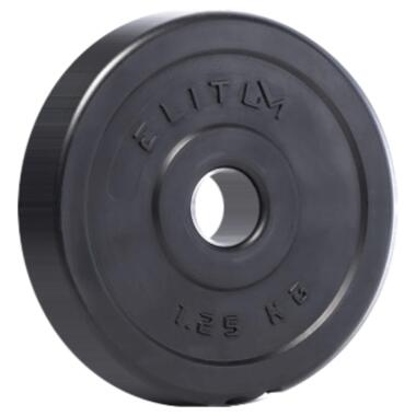Набір композитних дисків Elitum Titan 29 кг для гантелей та штанг + 2 грифа (00-G00000235) фото №2