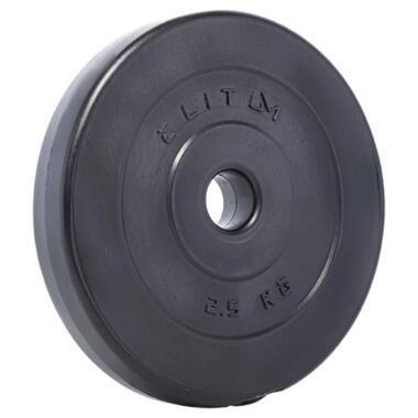 Набір композитних дисків Elitum Titan 39 кг для гантелей та штанг + 2 грифа (00-G00000236) фото №3