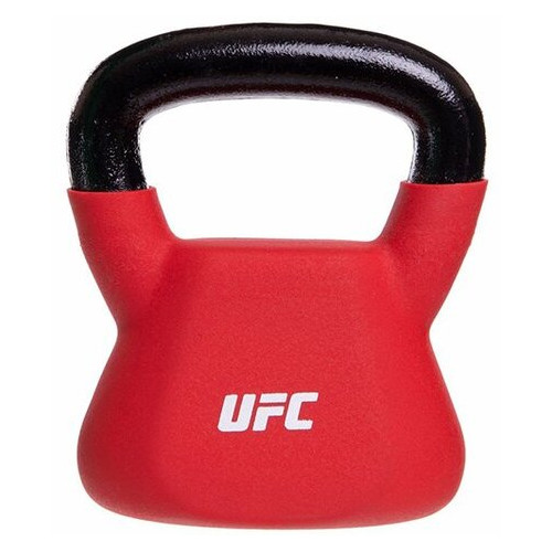 Гиря сталева з вініловим покриттям UFC UHA-69696 12кг Червоний (56512005) фото №4