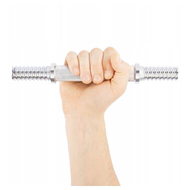 Гриф гантельний 4FIZJO 35 см 25 мм 2 шт (P-5905973401159)  фото №4