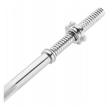 Гриф для штанги прямий 4FIZJO 120 см 25 мм (P-5905973401128)  фото №4