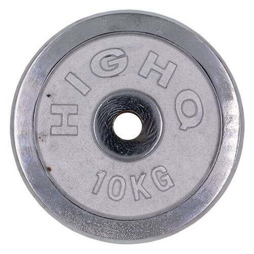 Млинці диски хромовані FDSO Highq Sport ТА-1454 10кг Срібний (58508021) фото №1