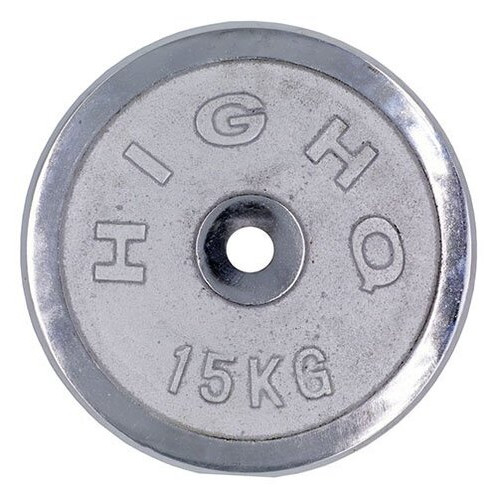 Млинці диски хромовані FDSO Highq Sport ТА-1455 15кг Срібний (58508017) фото №1