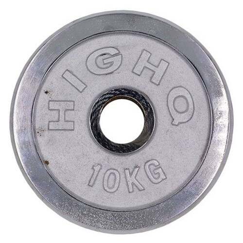 Млинці диски хромовані FDSO Highq Sport ТА-1456 10кг Срібний (58508018) фото №1