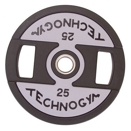 Млинці (диски) з хватом FDSO Technogym TG-1837 25кг Чорний (58508024) фото №1