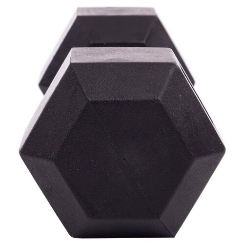 Гантель цільна шестигранна FDSO LN-1205 10кг Срібний (56508164) фото №3