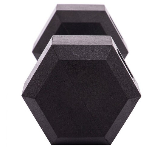 Гантель цільна шестигранна FDSO SC-80075 5кг Чорний (56508166) фото №3