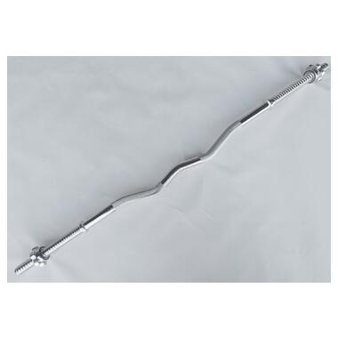 Гриф для штанги EasyFit W-образний 1.2 м O 28 мм (EF-8061)  фото №3