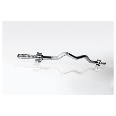 Гриф для штанги EasyFit W-образний 1.2 м O 28 мм (EF-8061)  фото №1