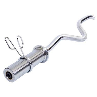 Гриф для штанги EasyFit Z-образний олімпійський 1.2м O 50 мм (EF-8059)  фото №2