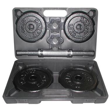 Гантельний набір Toorx 10 кг з кейсом (VAL-10DGN) (931418) фото №2